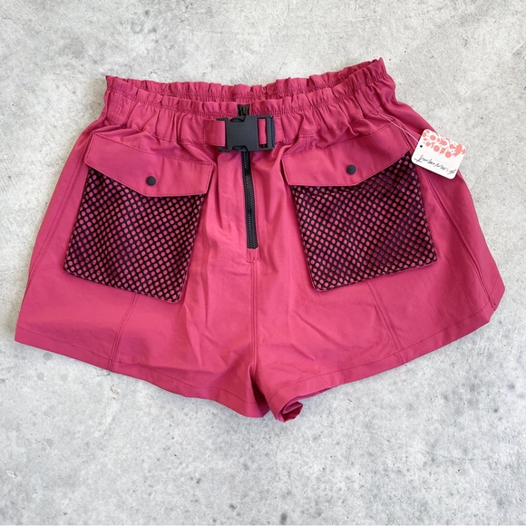 NWT Free People High Waist Adventure Shorts in Lovestruck SOLD OUT on FP Site! - Picture 2 of 7